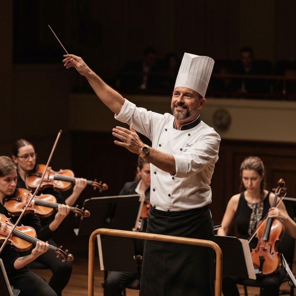 Portrait de Pierre Laurent, Chef d'orchestre